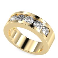 8mm Men's Classic Channel Band