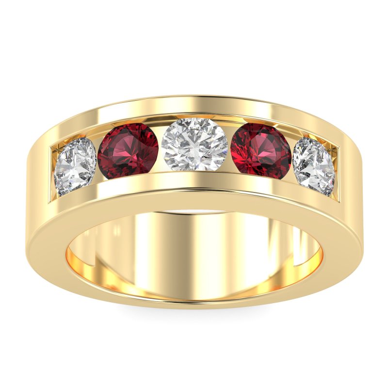 8mm Men's Classic Channel Band