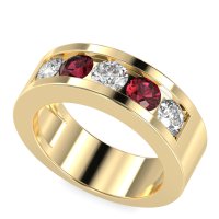 8mm Men's Classic Channel Band