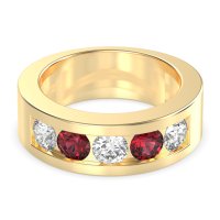 8mm Men's Classic Channel Band