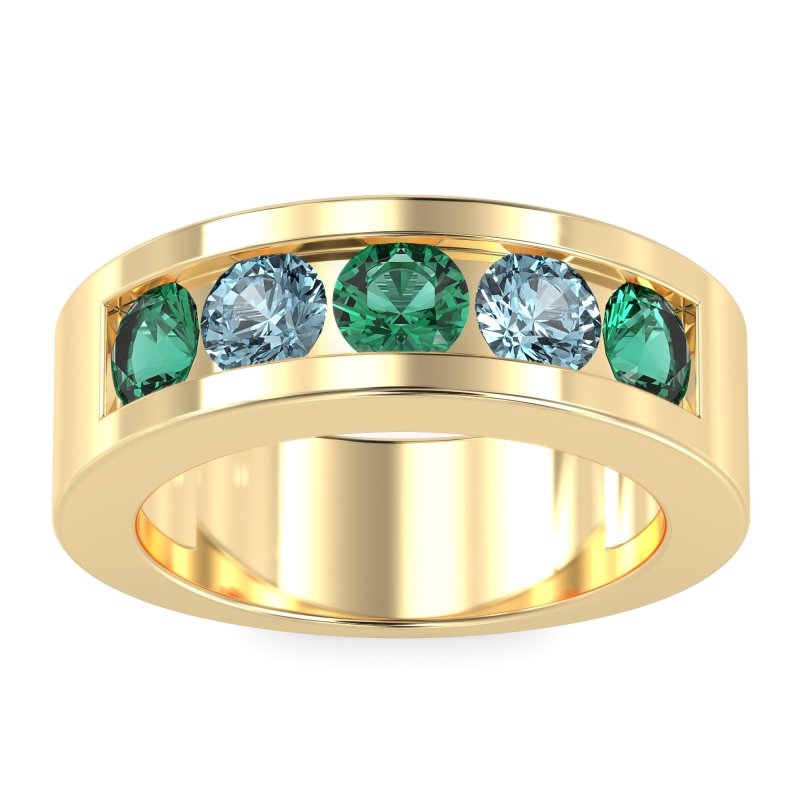 8mm Men's Classic Channel Band