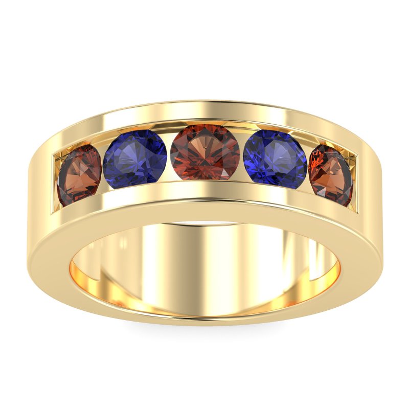8mm Men's Classic Channel Band