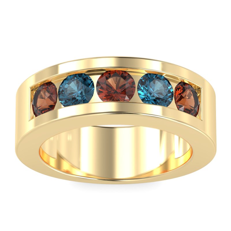 8mm Men's Classic Channel Band