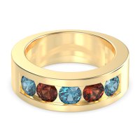 8mm Men's Classic Channel Band