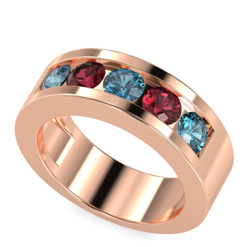 8mm Men's Classic Channel Band