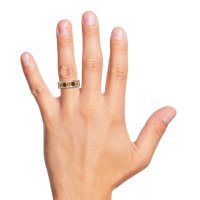 8mm Men's Classic Channel Band