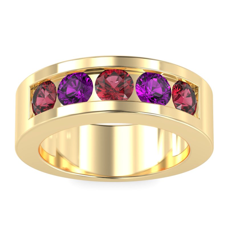 8mm Men's Classic Channel Band