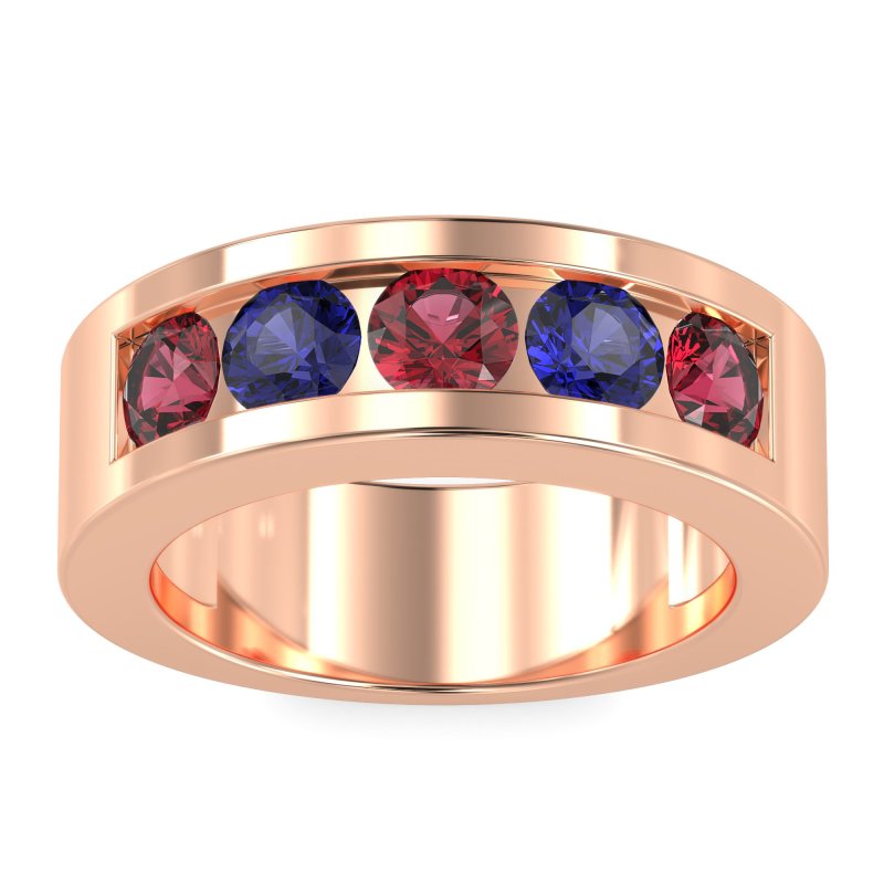 8mm Men's Classic Channel Band