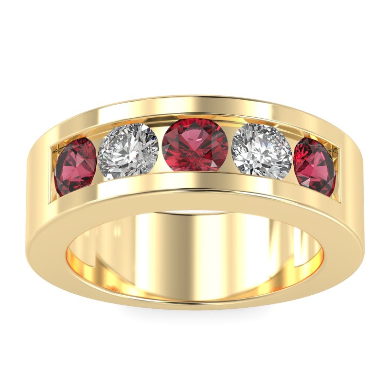 8mm Men's Classic Channel Band