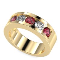 8mm Men's Classic Channel Band