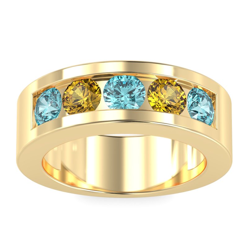 8mm Men's Classic Channel Band