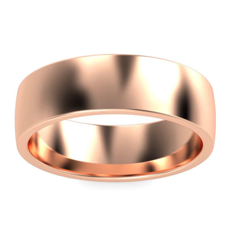 7mm Men's Classic Polished Band