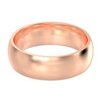 7mm Men's Classic Dome Band