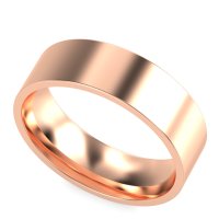 7mm Men's Classic Flat Band