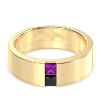 7mm Men's Classic Princess Cut Band
