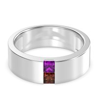 7mm Men's Classic Princess Cut Band