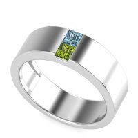 7mm Men's Classic Princess Cut Band