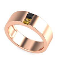 7mm Men's Classic Princess Cut Band