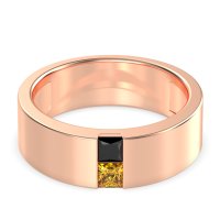 7mm Men's Classic Princess Cut Band