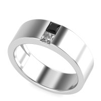 7mm Men's Classic Princess Cut Band