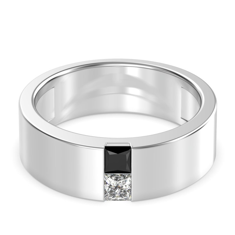 7mm Men's Classic Princess Cut Band