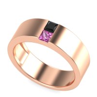 7mm Men's Classic Princess Cut Band