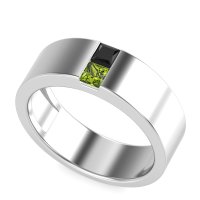 7mm Men's Classic Princess Cut Band
