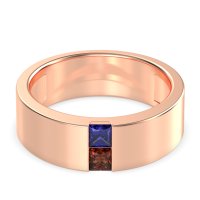 7mm Men's Classic Princess Cut Band