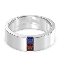 7mm Men's Classic Princess Cut Band