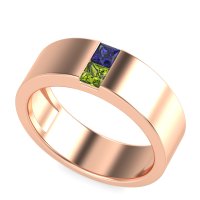 7mm Men's Classic Princess Cut Band