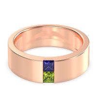 7mm Men's Classic Princess Cut Band