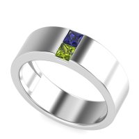 7mm Men's Classic Princess Cut Band