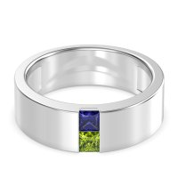 7mm Men's Classic Princess Cut Band