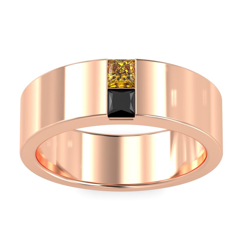 7mm Men's Classic Princess Cut Band