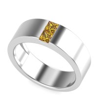 7mm Men's Classic Princess Cut Band