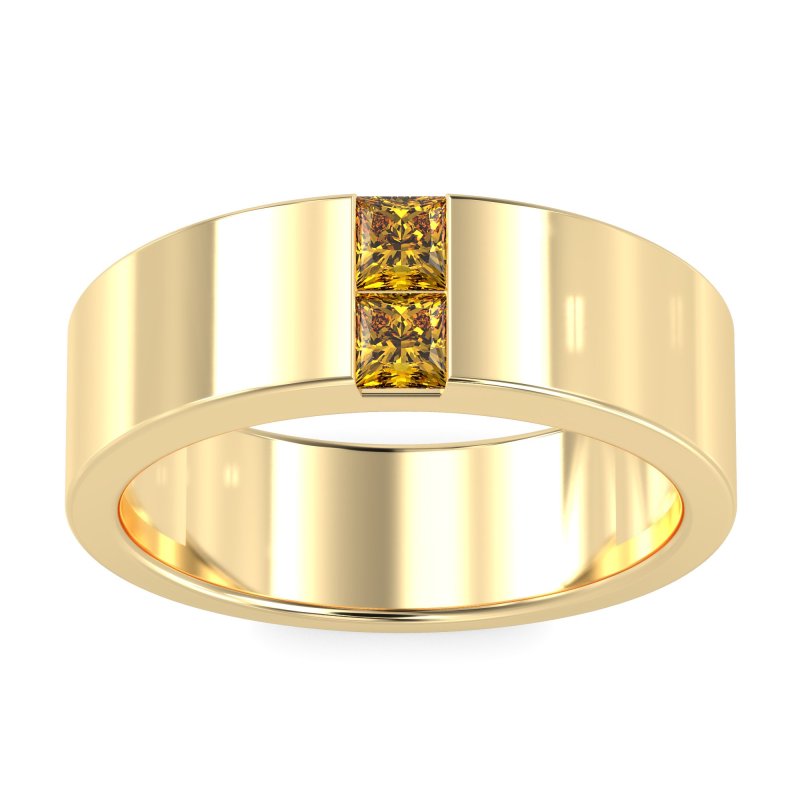 7mm Men's Classic Princess Cut Band