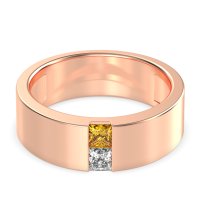 7mm Men's Classic Princess Cut Band