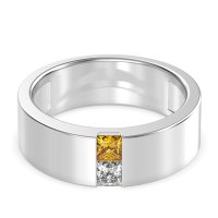 7mm Men's Classic Princess Cut Band