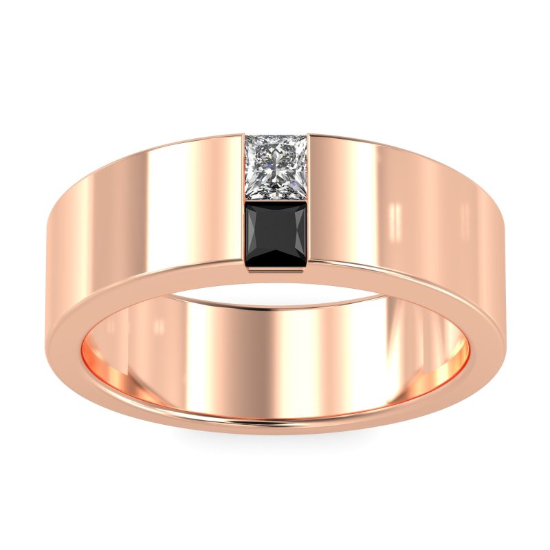 7mm Men's Classic Princess Cut Band