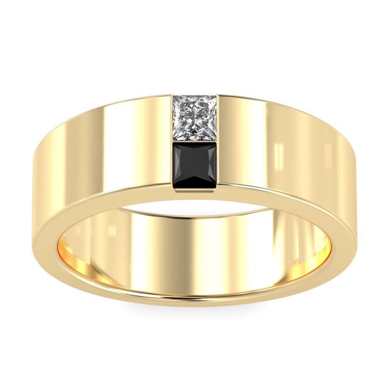 7mm Men's Classic Princess Cut Band