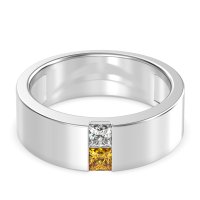 7mm Men's Classic Princess Cut Band