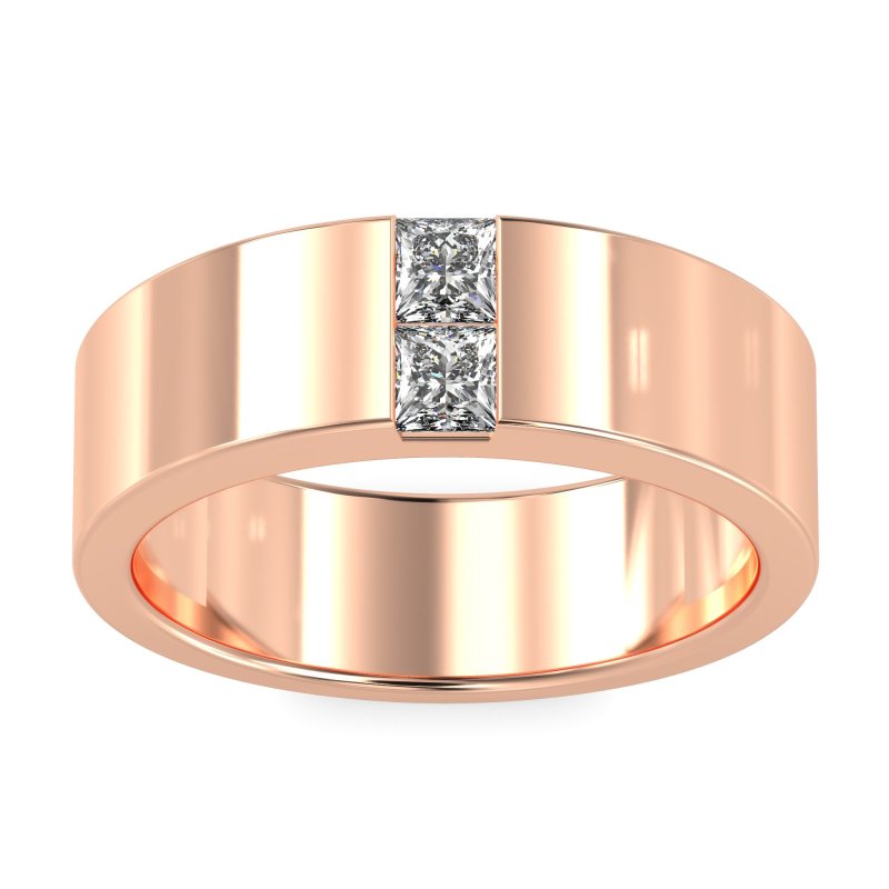 7mm Men's Classic Princess Cut Band