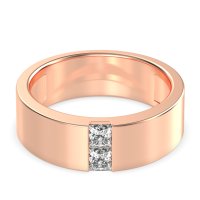 7mm Men's Classic Princess Cut Band