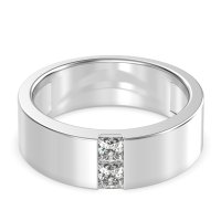 7mm Men's Classic Princess Cut Band