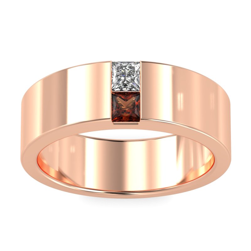7mm Men's Classic Princess Cut Band