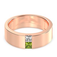 7mm Men's Classic Princess Cut Band
