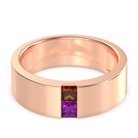 7mm Men's Classic Princess Cut Band
