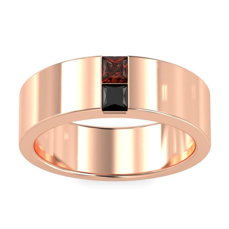 7mm Men's Classic Princess Cut Band
