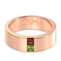 7mm Men's Classic Princess Cut Band