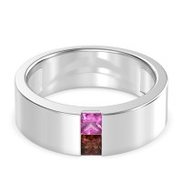 7mm Men's Classic Princess Cut Band